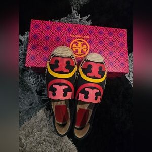 Tory Burch Mixed Espadrilles Flats
